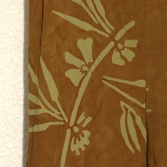 Vintage Rayon Ruby’s Moods Resort Wear Sleeveless button Up Maxi Dress Med/Large - Picture 2 of 14